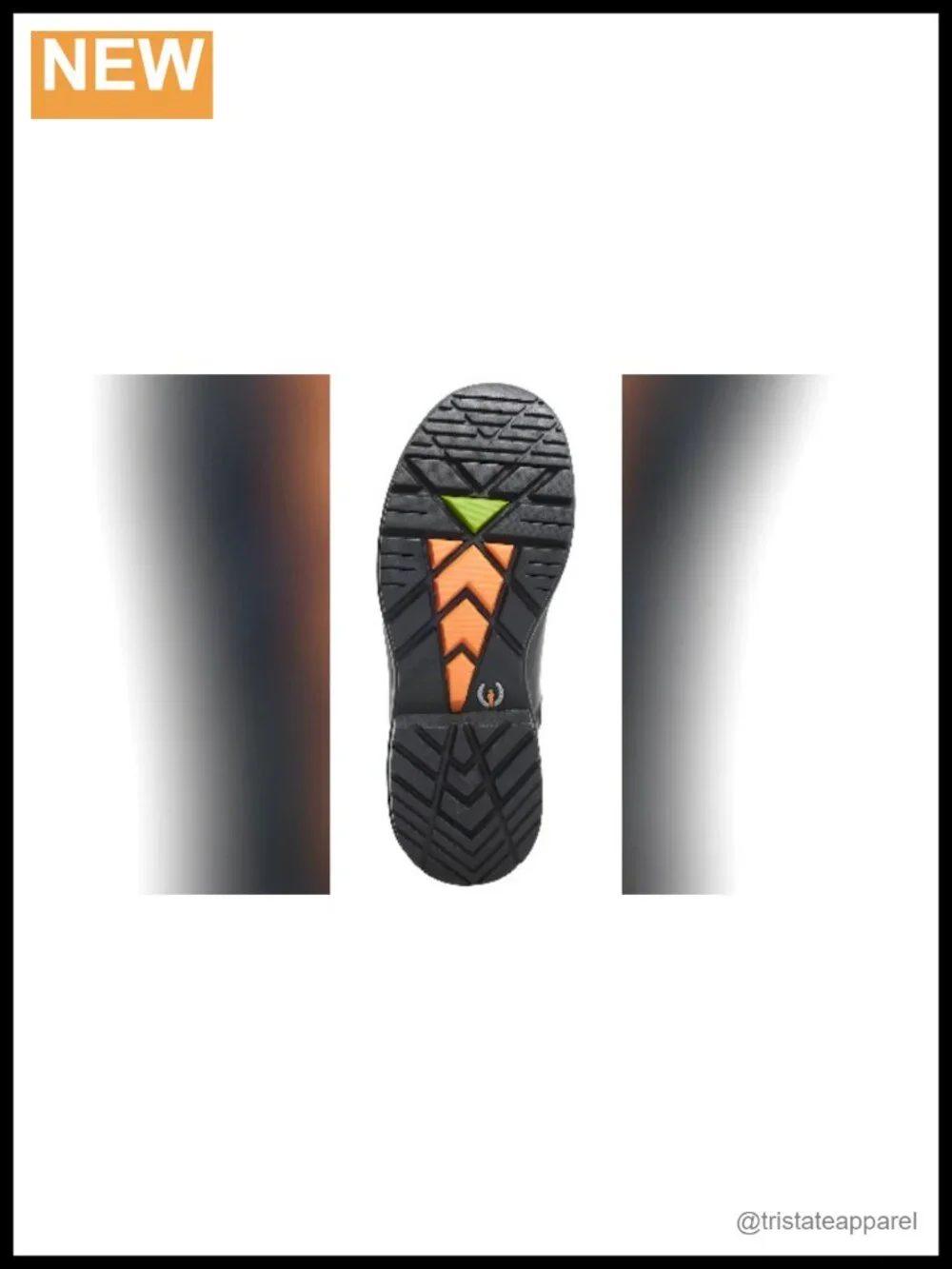 Waterproof Pull-On Leather Barn Boots with Non-Slip Sole, Equestrian Work Shoes